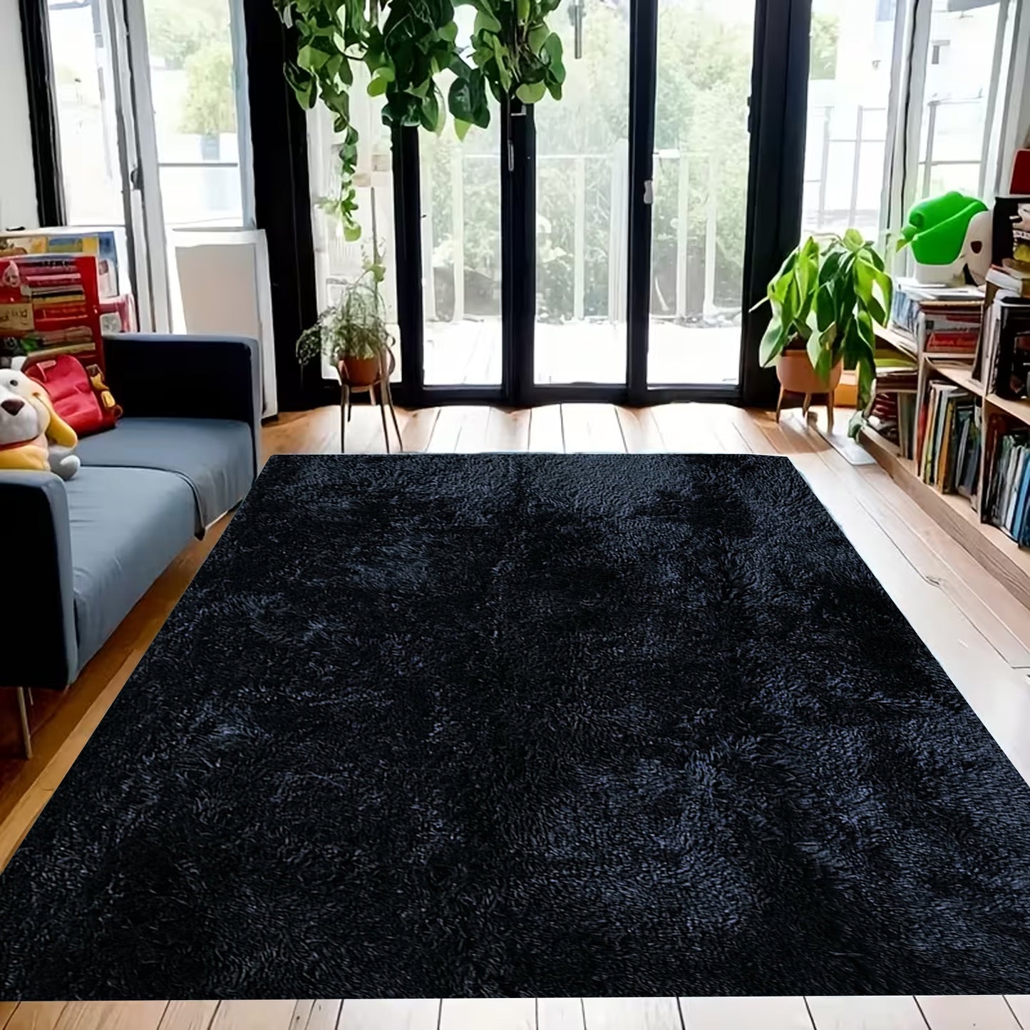 Thick Shaggy Living Room Rug