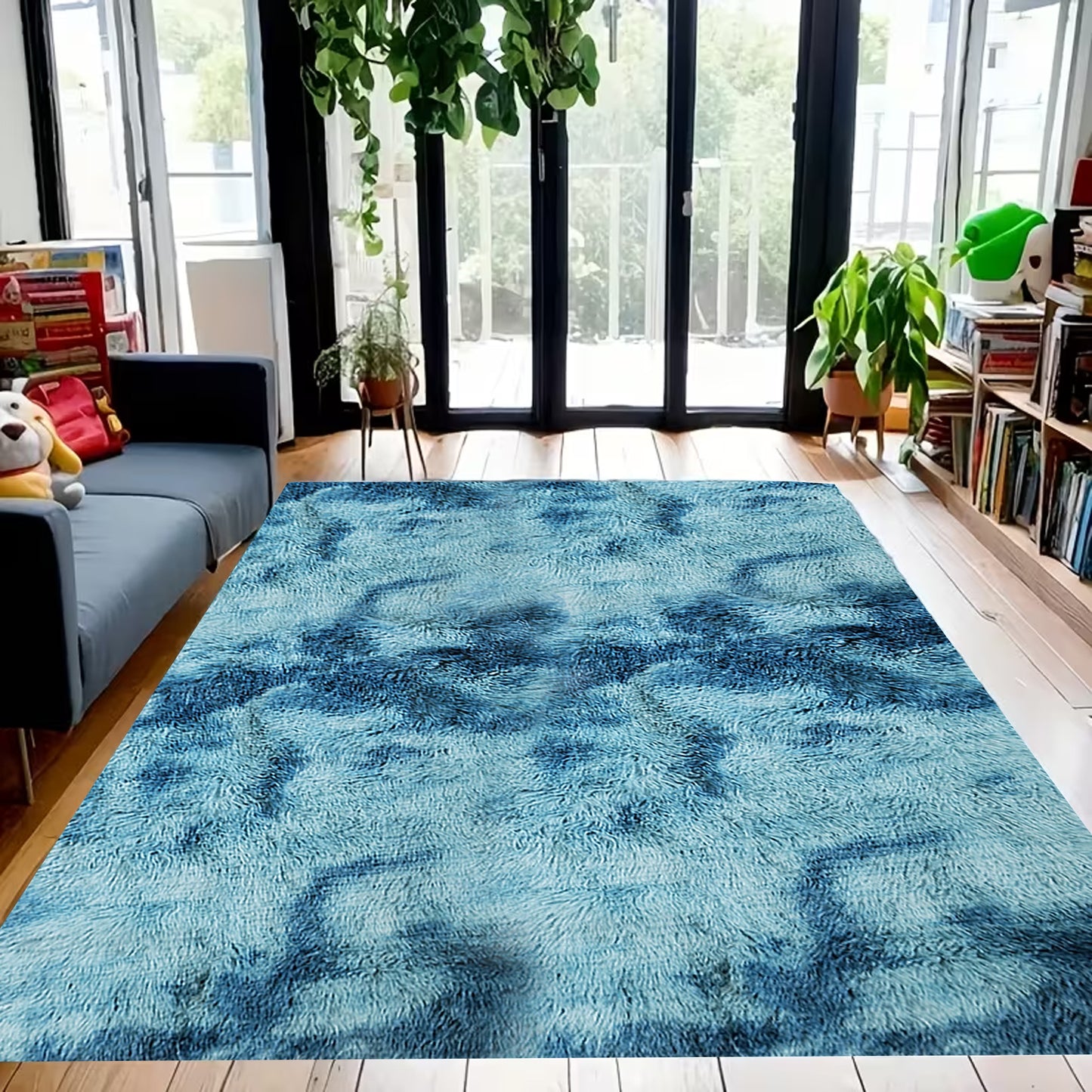 Thick Shaggy Living Room Rug
