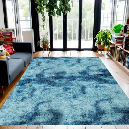 Thick Shaggy Living Room Rug