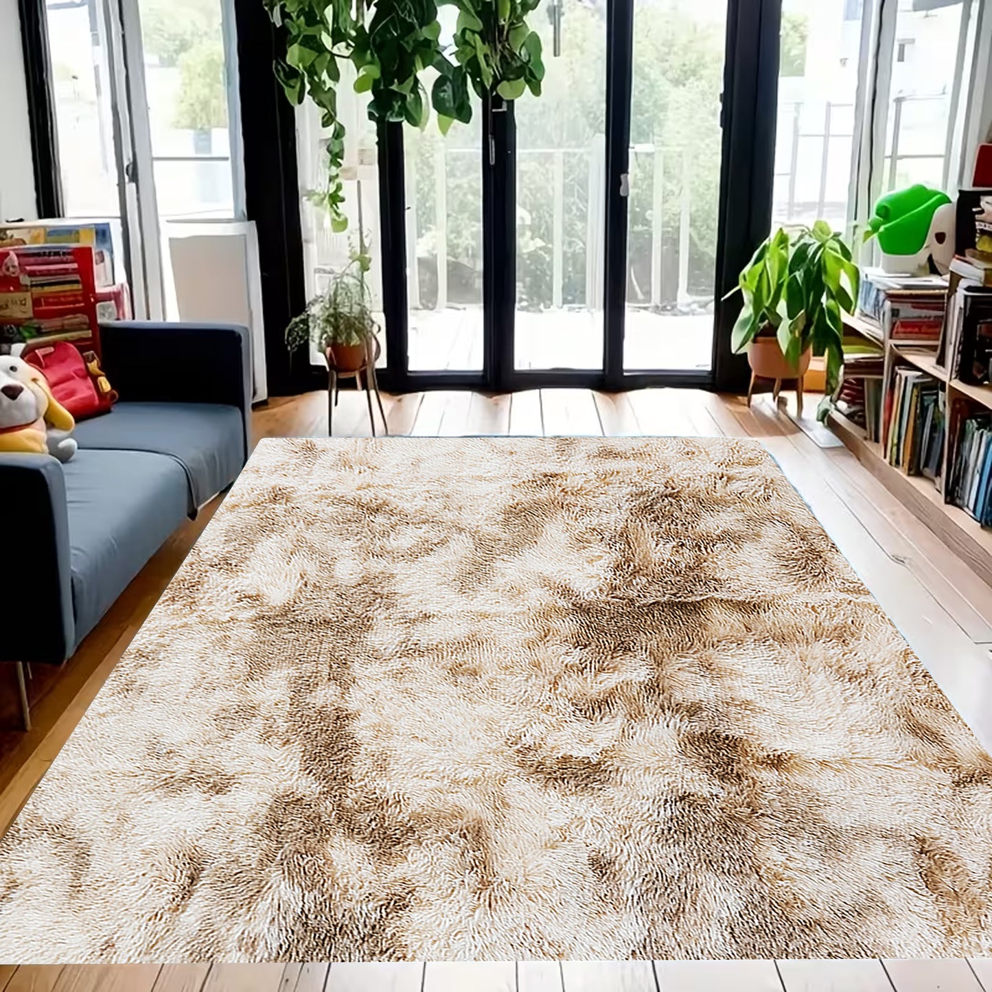 Thick Shaggy Living Room Rug