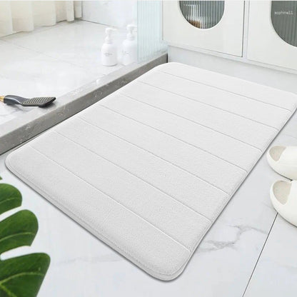 Non Slip Bath Mat Extra Large Bathroom Rug Water Absorbent Toilet Pedestal Mats