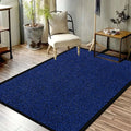 Non Slip Rubber Door Mat UK | Indoor Outdoor Heavy Duty Entrance Mat | Design 0115 40 x 60 cm Red - Sunny Rubber Mat